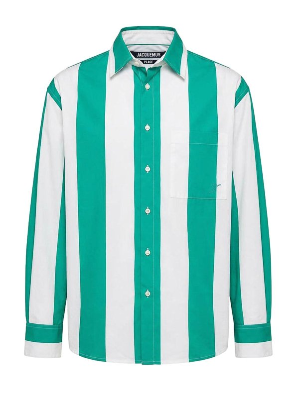 JACQUEMUS: Hemden - Hemd - Grün