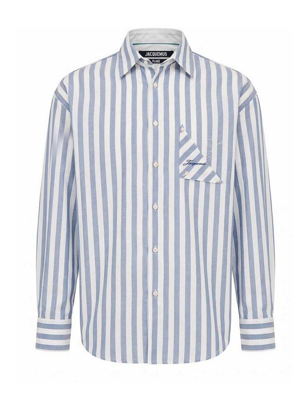 JACQUEMUS: Hemden - Hemd - Blau