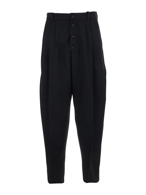 JACQUEMUS: Casual Hosen - Casual Hose - Schwarz