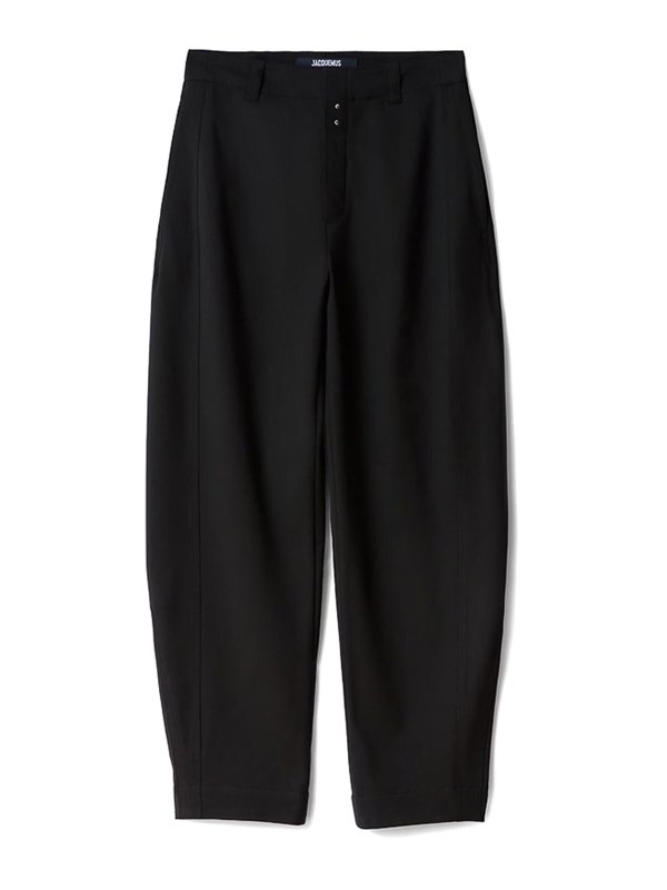 JACQUEMUS: Casual Hosen - Casual Hose - Schwarz