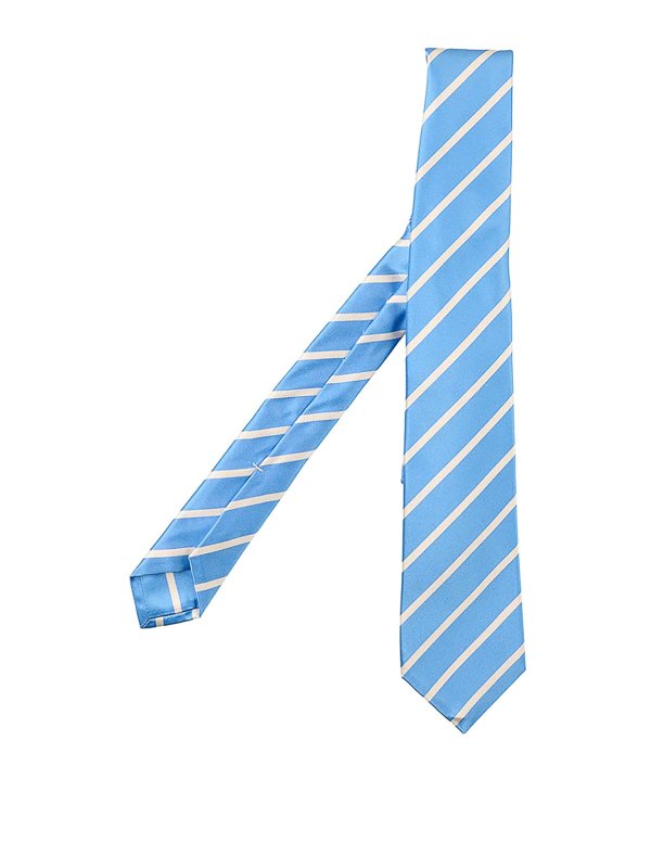 KITON: Krawatten und Fliegen - Krawatte - Blau