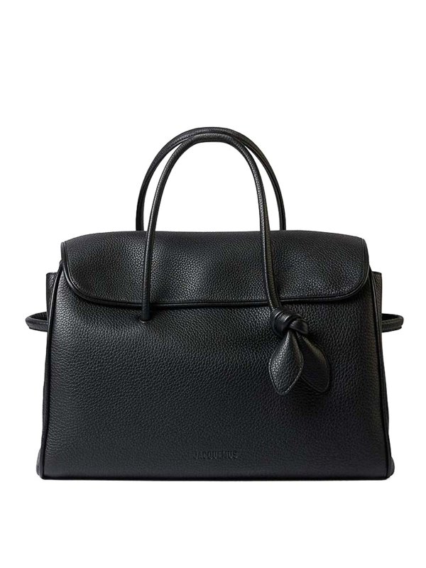 JACQUEMUS: Handtaschen - Shopper - Schwarz