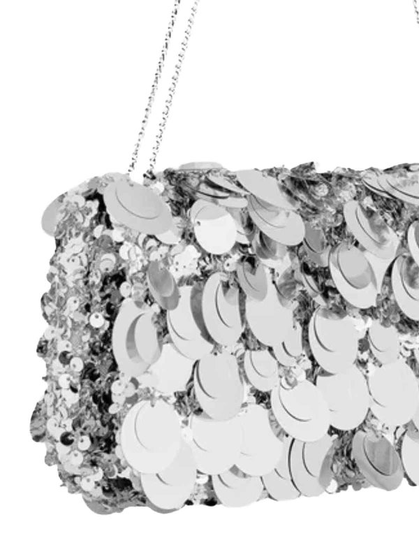 The Best Shops RABANNE: トートバッグ - トートバッグ - 銀
