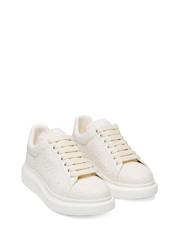ALEXANDER MCQUEEN: Chaussures de sport online - Baskets - Blanc