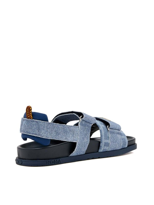 The Best Shops Fendi Jr: サンダル - サンダル - ブルー