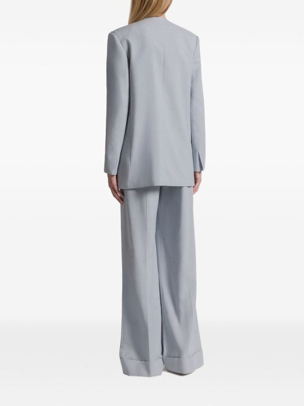 Double-Breasted Tweed Jacket shop online: ALBERTA FERRETTI