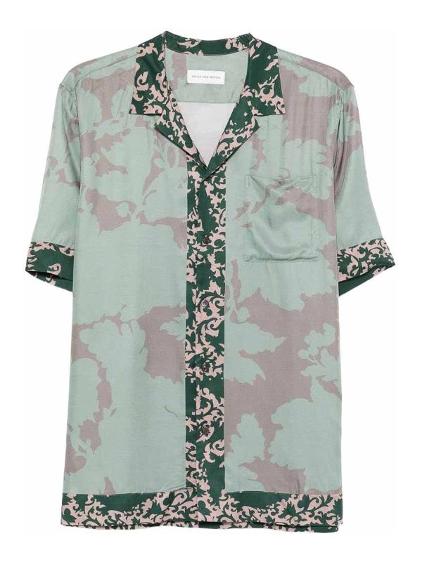 DRIES VAN NOTEN: シャツ - シャツ - 緑