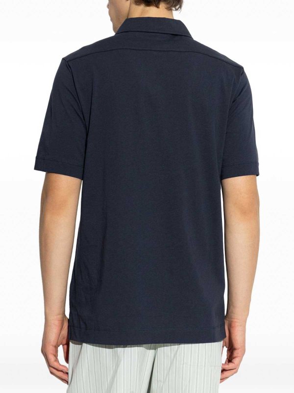 The Best Shops DRIES VAN NOTEN: ポロシャツ - ポロシャツ - ダークブルー
