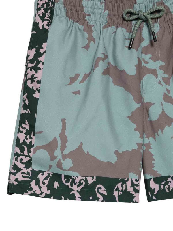 The Best Shops DRIES VAN NOTEN: 水着 - スイムショーツ/スイムトランクス - 緑