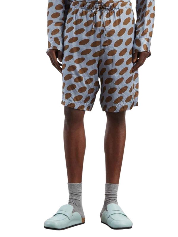 DRIES VAN NOTEN: Hosen Shorts online - Shorts - Hellblau