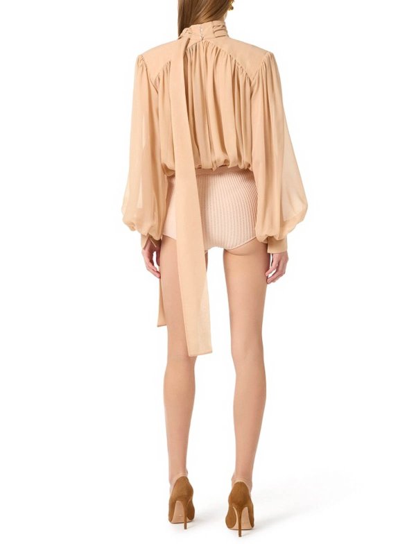 The Best Shops ELISABETTA FRANCHI: トップス＆タンクトップ - トップ/タンクトップ - ヌードカラー