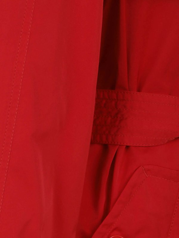 ERMANNO SCERVINO: トレンチコート online - トレンチコート - 赤