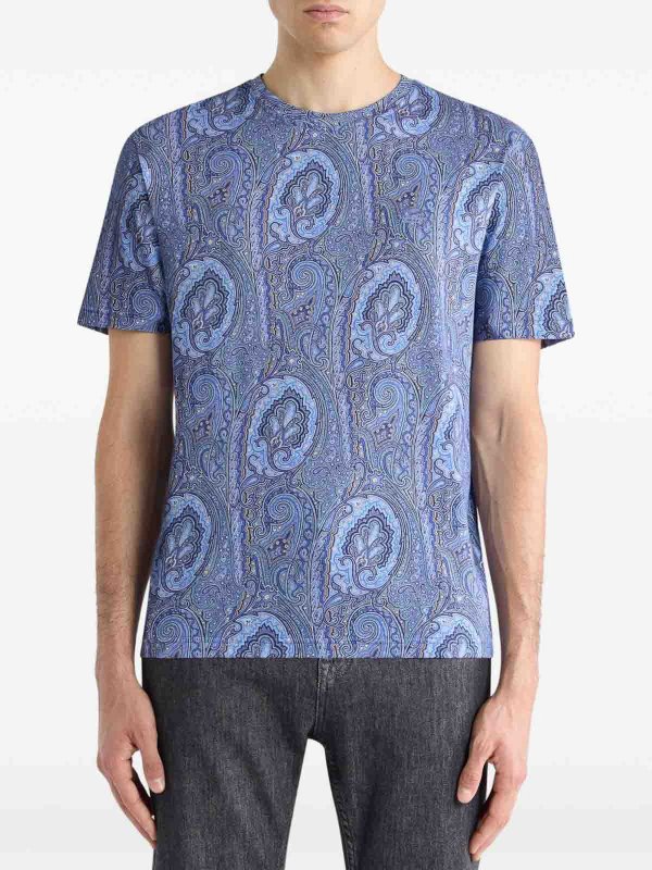 Camiseta - Azul shop online: ETRO
