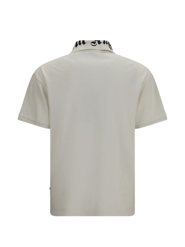 Polo - Blanc shop online: Palm Angels