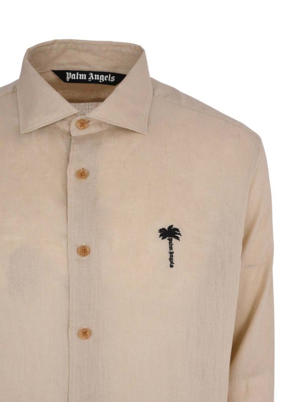 The Best Shops Palm Angels: シャツ - シャツ - ベージュ
