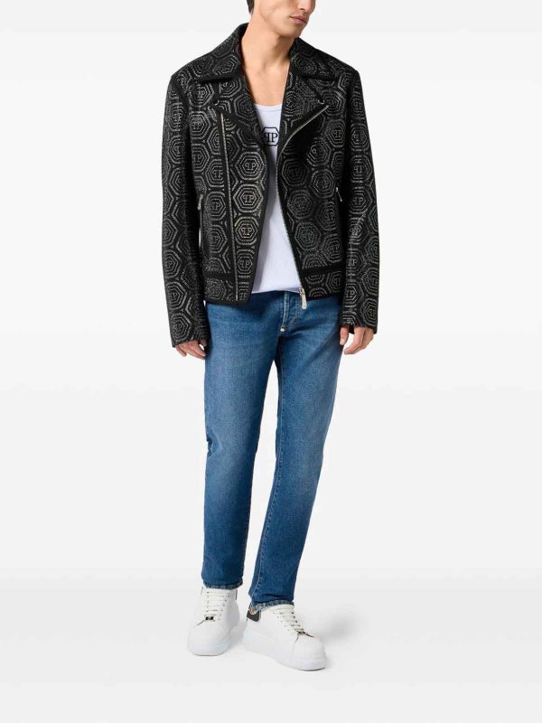 PHILIPP PLEIN: ストレートジーンズ online - ストレートジーンズ - デニム
