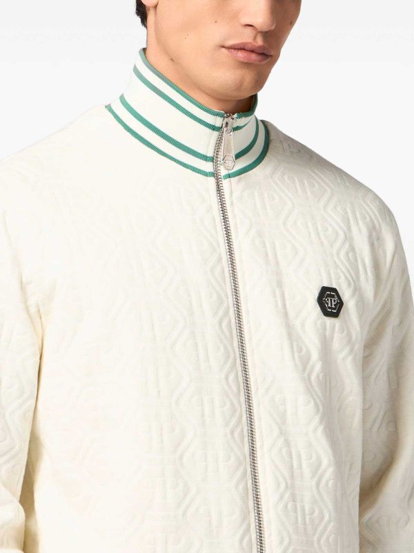 The Best Shops PHILIPP PLEIN: Felpe e maglie - Felpa con cerniera