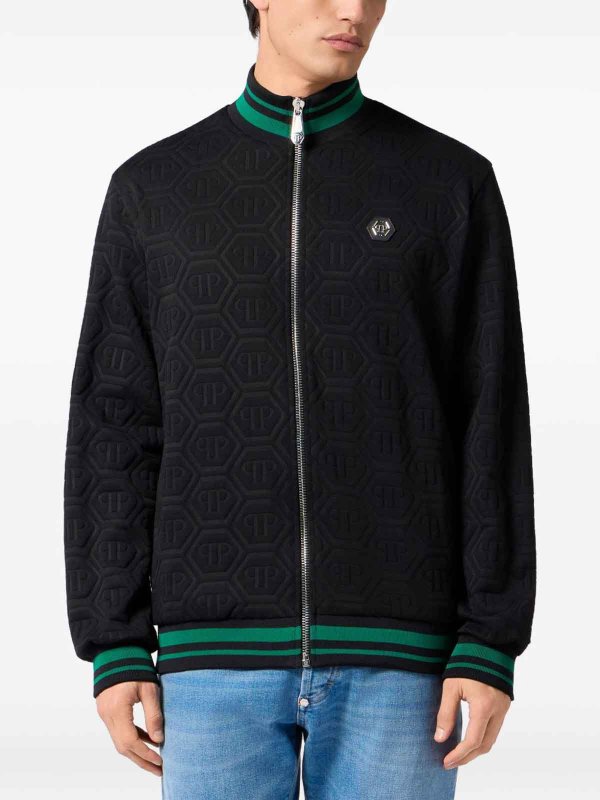 The Best Shops PHILIPP PLEIN: スウェット＆セーター - スウェットシャツ/セーター - 黒