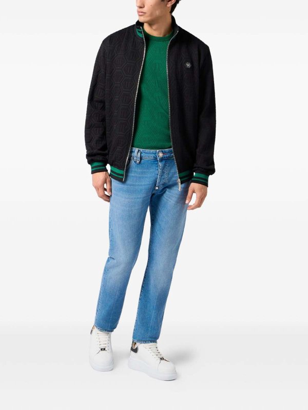 スウェットシャツ/セーター - 黒 shop online: PHILIPP PLEIN