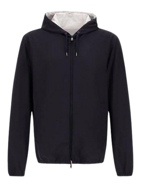 HERNO: casual jackets - Double-Faced Jacket