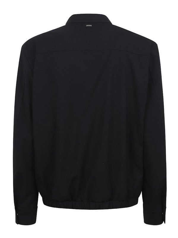 HERNO: casual jackets online - Technical Fabric Jacket With Zip
