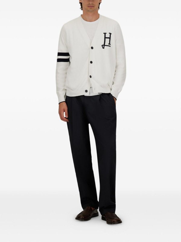 The Best Shops HERNO: cardigans - Logo Cardigan