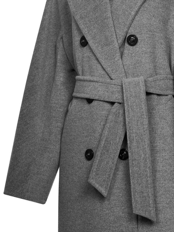 The Best Shops Max Mara: Trenchcoats - Trenchcoat - Grau