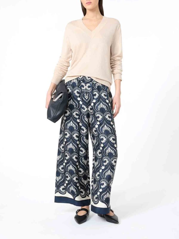 WEEKEND MAX MARA buy online Rundhalspullover - Hellbeige