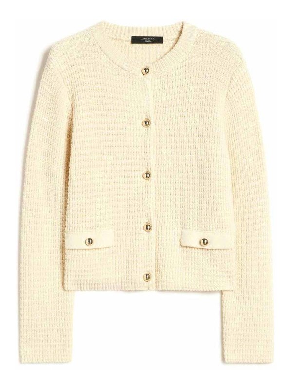 WEEKEND MAX MARA: Cardigans - Cardigan - Hellbeige