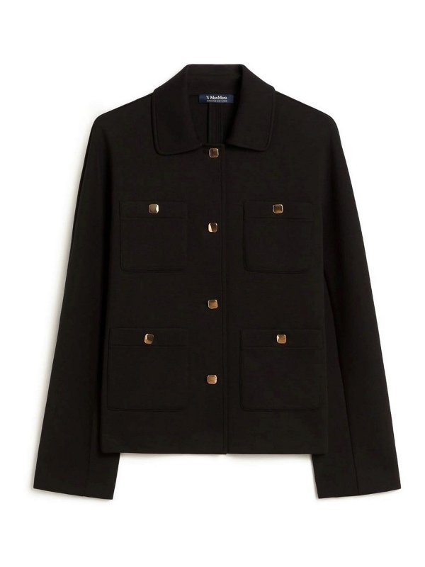 S MAX MARA: Hemden - Hemd - Schwarz