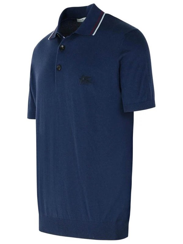 ETRO: Poloshirts online - Poloshirt - Blau