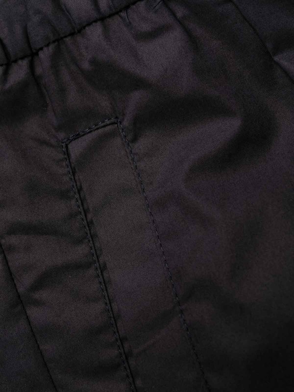 The Best Shops HERNO: casual trousers - Straight Trousers With Drawstring