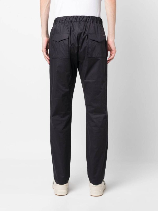 The Best Shops HERNO: Straight Trousers With Drawstring
