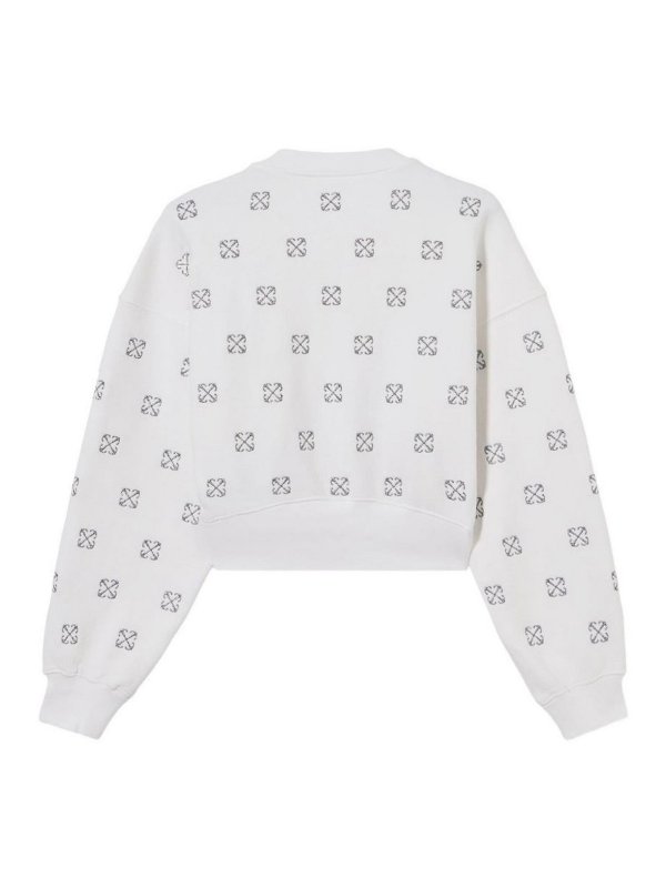 OFF-WHITE: スウェット＆セーター online - スウェットシャツ/セーター - 白