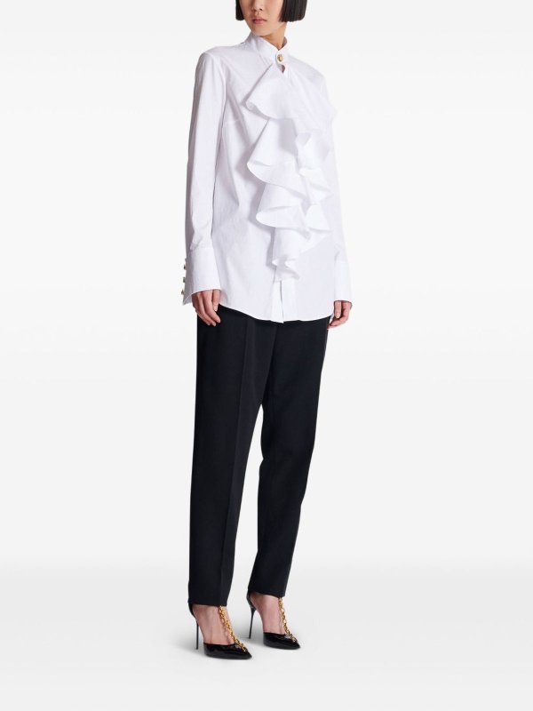 Balmain: Hemden online - Hemd - Weiß