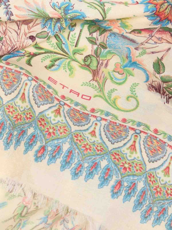 ETRO: Bufandas y pañuelos online - Bufanda - Beis