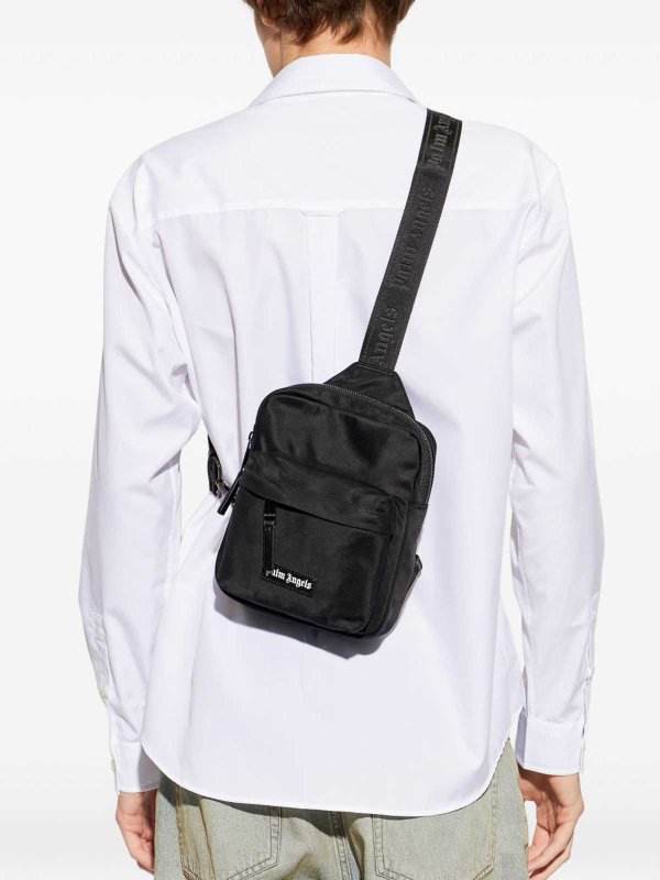 The Best Shops Palm Angels: ショルダーバッグ - ショルダーバッグ - 黒