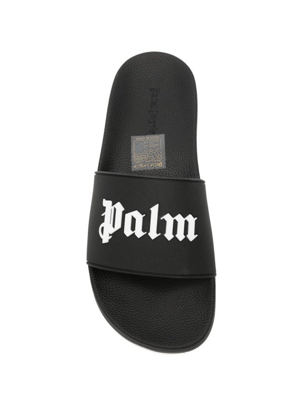 フラットシューズ - 黒 shop online: Palm Angels