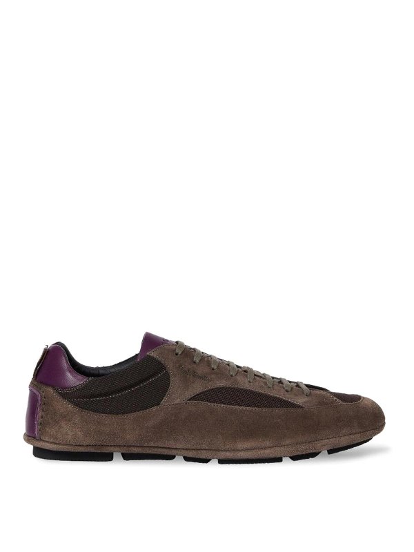 PAUL SMITH: Chaussures de sport - Baskets - Marron