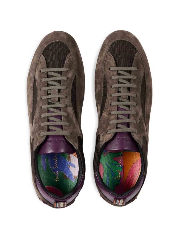 PAUL SMITH: Chaussures de sport online - Baskets - Marron