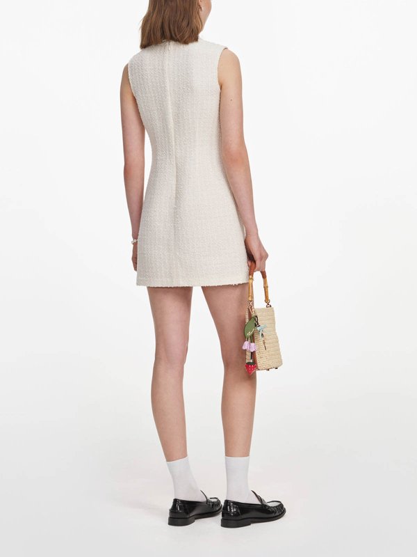 Robe Courte - Crème shop online: Self Portrait
