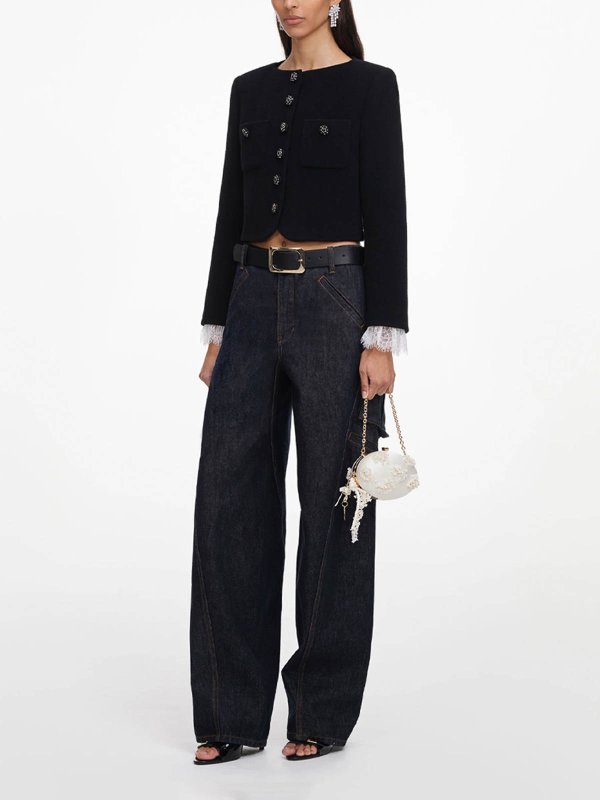The Best Shops Self Portrait: padded jackets - Button down jacket