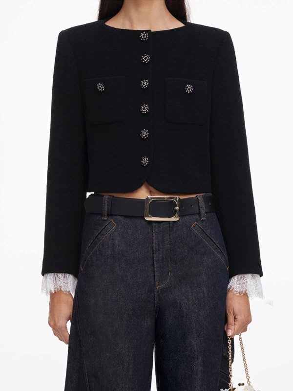 Self Portrait buy online Button down jacket