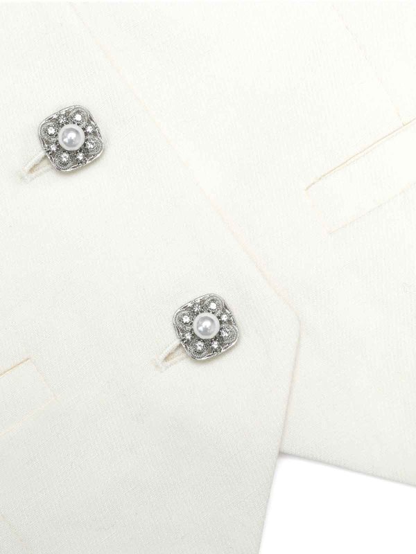 ベスト＆チョッキ shop online ウェストコート/ジレ - クリーム