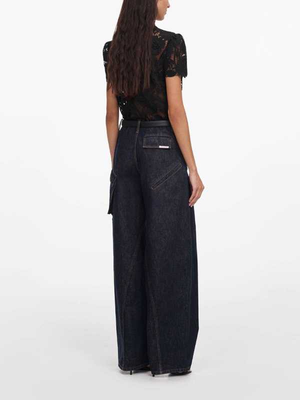 Top - Schwarz shop online: Self Portrait