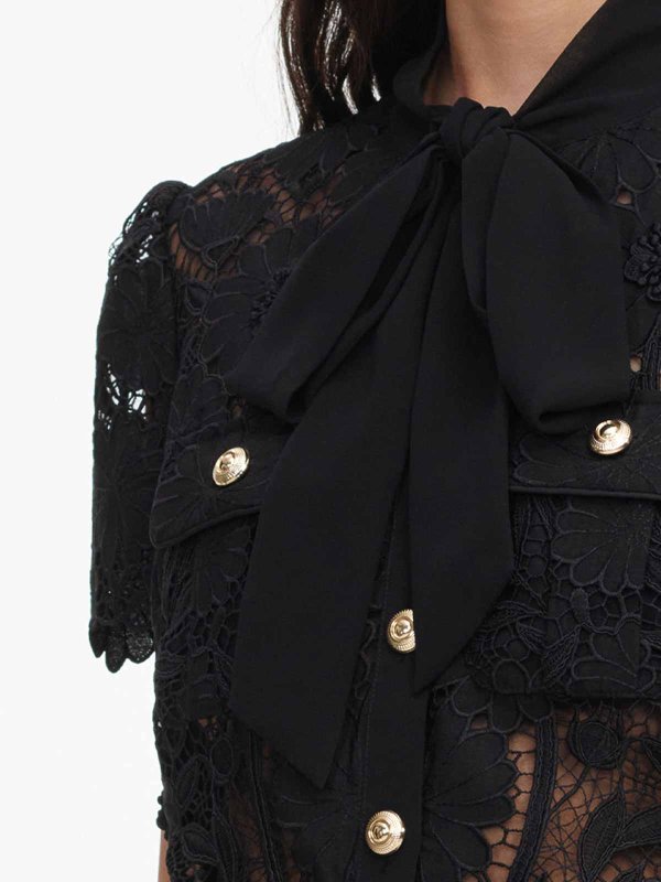 The Best Shops Self Portrait: Top - Schwarz