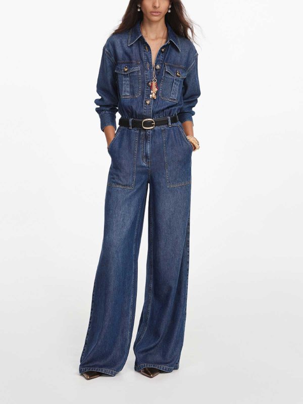 Self Portrait: Jumpsuits online - Jumpsuit - Blau