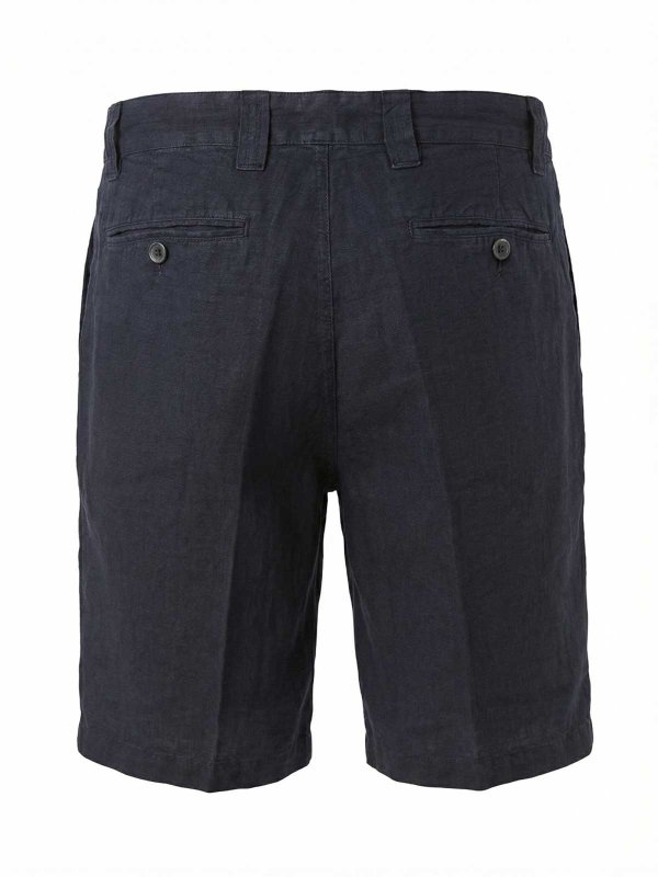 120% LINO: トラウザーショーツ online - ショートパンツ - ダークブルー