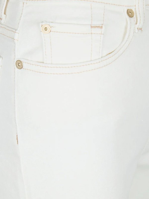 The Best Shops 7 FOR ALL MANKIND: Jeans Rectos - Vaqueros Rectos - Blanco