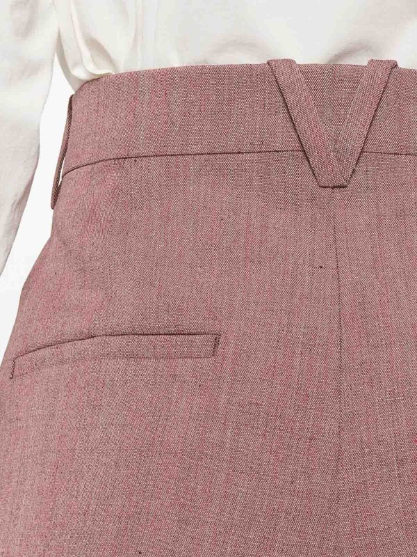 カジュアルパンツ - ピンク shop online: BOTTEGA VENETA